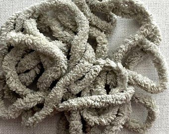 Taupe Petite Chenille Trim (PC-57) by Vintage NeedleArts ~ hand dyed 2 continuous yards