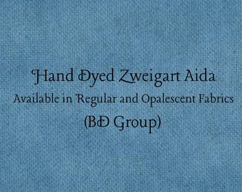 Bermuda Bay Aida (Z-BDA-108) Hand Dyed Zweigart Cross Stitch Fabric