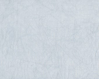 SHORT CUT - Nantucket Blue (DD) Hand Dyed Zweigart Aida Cross Stitch Fabric from Vintage NeedleArts