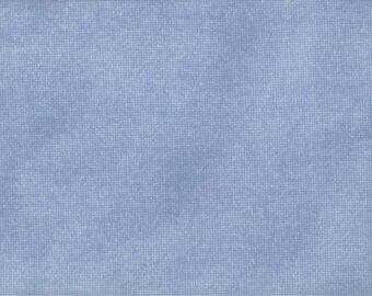 SHORT CUT - Nantucket Blue (BD) Hand Dyed Zweigart Aida Cross Stitch Fabric from Vintage NeedleArts