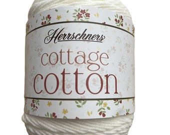 Cottage Cotton (Chiffon) ~ soft machine washable cotton/acrylic blend yarn crochet knitting Herrschners