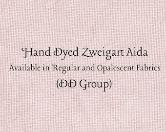 Highland Heather Aida (Z-DDA-37) Hand Dyed Zweigart Cross Stitch Fabric