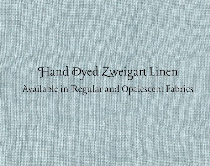 Featured listing image: Bon Voyage Linen (LN-15) ~ Hand Dyed Zweigart Cross Stitch Fabric