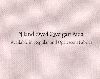 Highland Heather Aida (Z-DDA-37) Hand Dyed Zweigart Cross Stitch Fabric