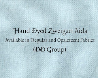 Bon Voyage Aida (Z-DDA-15) Hand Dyed Zweigart Cross Stitch Fabric