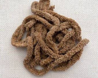 Pumpkin Spice Petite Chenille Trim (PC-4) by Vintage NeedleArts ~ hand dyed 2 continuous yards