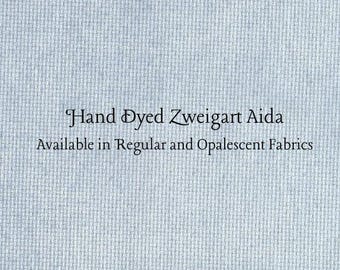 Gathering Storm Aida (Z-BDA-98) Hand Dyed Zweigart Cross Stitch Fabric