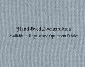 Moonlight Bay Aida (Z-DDA-111) Hand Dyed Zweigart Cross Stitch Fabric