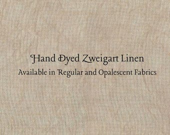 Nutmeg Linen (LN-44) ~ Hand Dyed Zweigart Cross Stitch Fabric