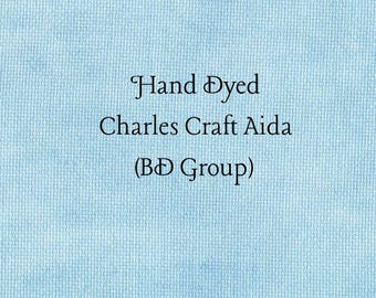 Summer Sky Aida (CC-BDA-88) ~ Hand Dyed Charles Craft Cross Stitch Fabric
