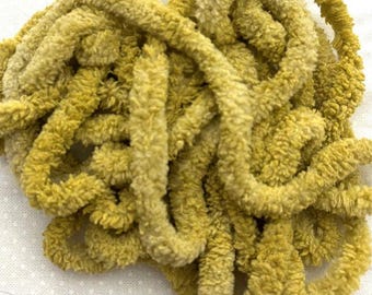 Curry Petite Chenille Trim (PC-105) by Vintage NeedleArts ~ hand dyed 2 continuous yards