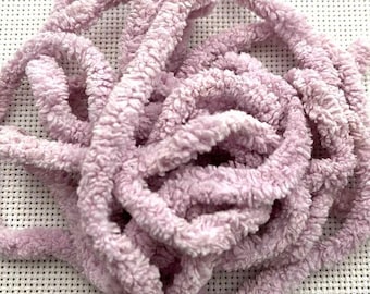 Bubblegum Petite Chenille Trim (PC-96) by Vintage NeedleArts ~ hand dyed 2 continuous yards