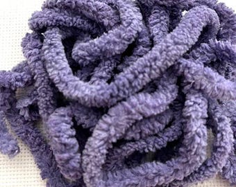Purple Passion Petite Chenille Trim (PC-29) by Vintage NeedleArts ~ hand dyed 2 continuous yards