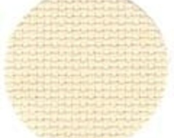 Zweigart Aida - Beige Cross Stitch Fabric - available in 14 and 18 count