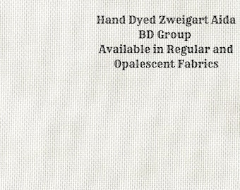 Birch Aida (Z-BDA-92) Hand Dyed Zweigart Cross Stitch Fabric