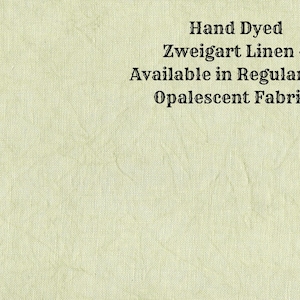 Moss Linen (LN-35) ~ Hand Dyed Zweigart Cross Stitch Fabric from Vintage NeedleArts - available in regular and opalescent linen