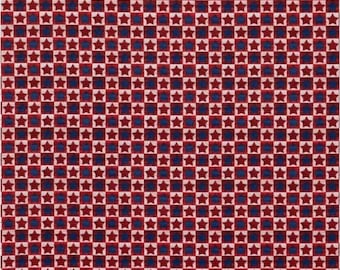 Star Check Calico Fabric from Fabri-Quilt, Inc. ~ 100% cotton for sewing and quilting