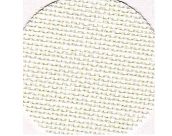 Antique White Zweigart Linen ~ cross stitch fabric available in 25 count Dublin Linen