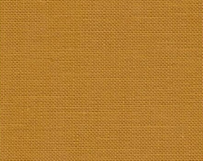 Sahara Linen from Zweigart cross stitch fabric cloth premium quality imported from Germany very dark gold with a hint of orange 36 count