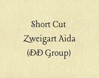 SHORT CUT - Honey Bee (DD) Hand Dyed Zweigart Aida Cross Stitch Fabric