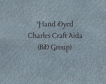 Moonlight Bay Aida (CC-BDA-111) ~ Hand Dyed Charles Craft Cross Stitch Fabric