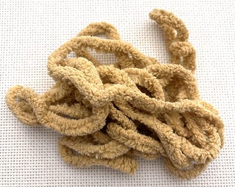 Gingersnap Petite Chenille Trim (PC-2) by Vintage NeedleArts ~ hand dyed 2 continuous yards