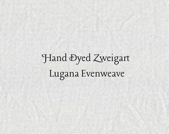 Tickle Me Taupe Lugana Evenweave (LG-117) Hand Dyed Zweigart Cross Stitch Fabric