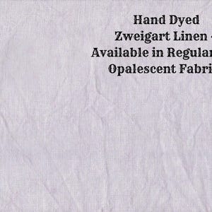 ラベンダーライラックリネン（LN-6）～手染めツヴァイガルトクロスステッチ生地