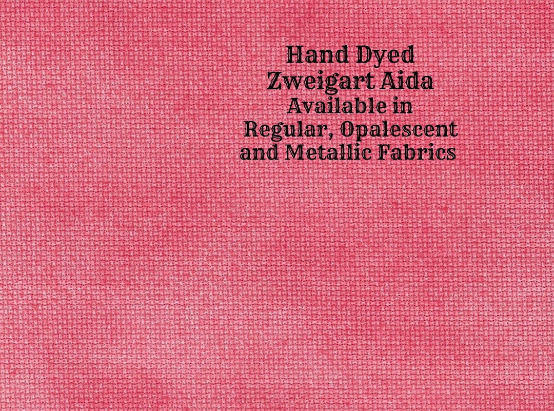 Tela De Punto De Cruz Bordado De Tela Aida De 14 Quilates, Rosa Rubor, 73,7 Cm De Ancho X 99 Cm De Largo