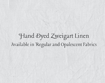 Silvery Star Linen (LN-30) ~ Hand Dyed Zweigart Cross Stitch Fabric