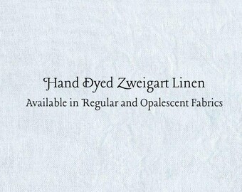 Sky Linen (LN-62) ~ Hand Dyed Zweigart Cross Stitch Fabric