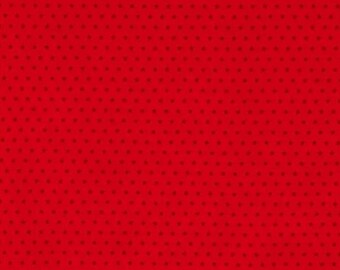 Red Stars Calico Fabric from Brother Sister Design Studio ~ 100% quilter's cotton sewing/quilting patriotic dark red stars
