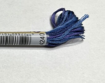 DMC 4240 Color Variation Midsummer Night - Variegated 6 strand embroidery floss