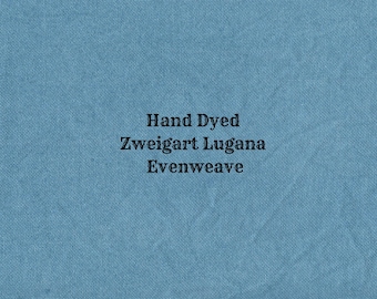 Bermuda Bay Lugana Evenweave (LG-108) Hand Dyed Zweigart Cross Stitch Fabric