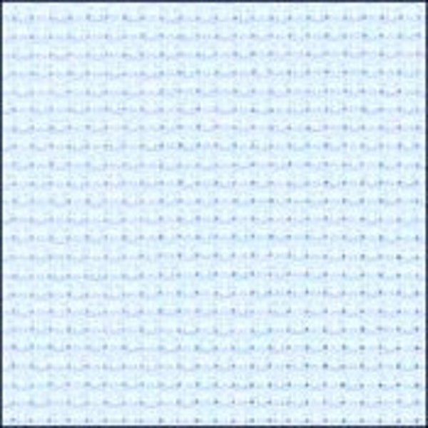 Zweigart Aida - Ice Blue Cross Stitch Fabric - available in 14 and 16 count