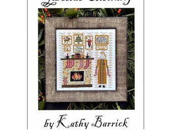 PAPER Cross Stitch Chart- Yuletide Stitching from Kathy Barrick