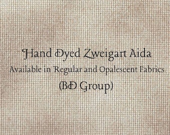 New England Prim Aida (Z-BDA-97-72-PT) Hand Dyed Zweigart Cross Stitch Fabric
