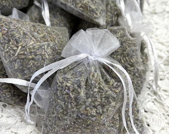 Organic Lavender Sachet ~ very fragrant used for drawer and closet fresheners anxiety relief sleep aid home decor gift wedding party favor