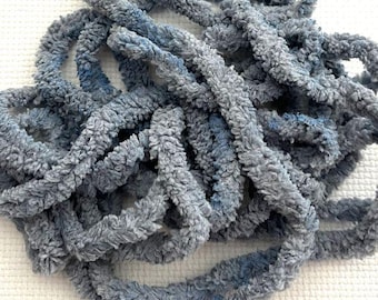 Favorite Blue Jeans Petite Chenille Trim (PC-17) by Vintage NeedleArts ~ hand dyed 2 continuous yards