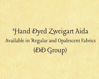 King's Gold Aida (Z-DDA-25) Hand Dyed Zweigart Cross Stitch Fabric