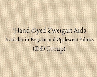 Rodeo Aida (Z-DDA-81) Hand Dyed Zweigart Cross Stitch Fabric
