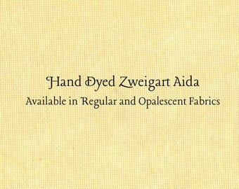 King's Gold Aida (Z-DDA-25) Hand Dyed Zweigart Cross Stitch Fabric