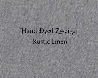 Pewter Rustic Linen (FLN-120) ~ Hand Dyed Zweigart Cross Stitch Fabric