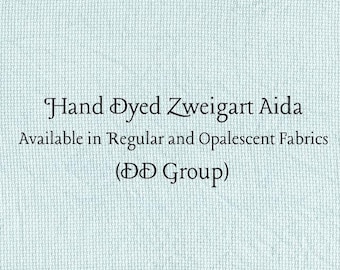 Mermaid's Tail Aida (Z-DDA-87) Hand Dyed Zweigart Cross Stitch Fabric