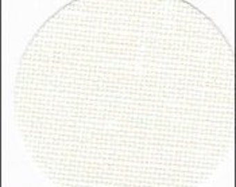 Zweigart Linen - White Cross Stitch Fabric - available in 25/28/32/36/40/46 count