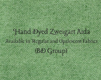 Rosemary Aida (Z-BDA-74) Hand Dyed Zweigart Cross Stitch Fabric