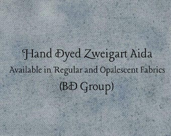 Nantucket Sound Aida (Z-BDA-64-26-PT) Hand Dyed Zweigart Cross Stitch Fabric