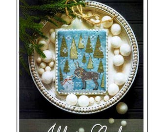 PAPER Cross Stitch Chart - All is Calm from Plum Street Samplers