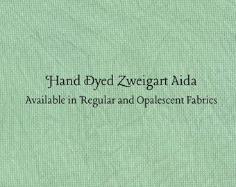 Rosemary Aida (Z-DDA-74) Hand Dyed Zweigart Cross Stitch Fabric