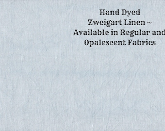 Gathering Storm Linen (LN-98) ~ Hand Dyed Zweigart Cross Stitch Fabric from Vintage NeedleArts - available in regular and opalescent linen